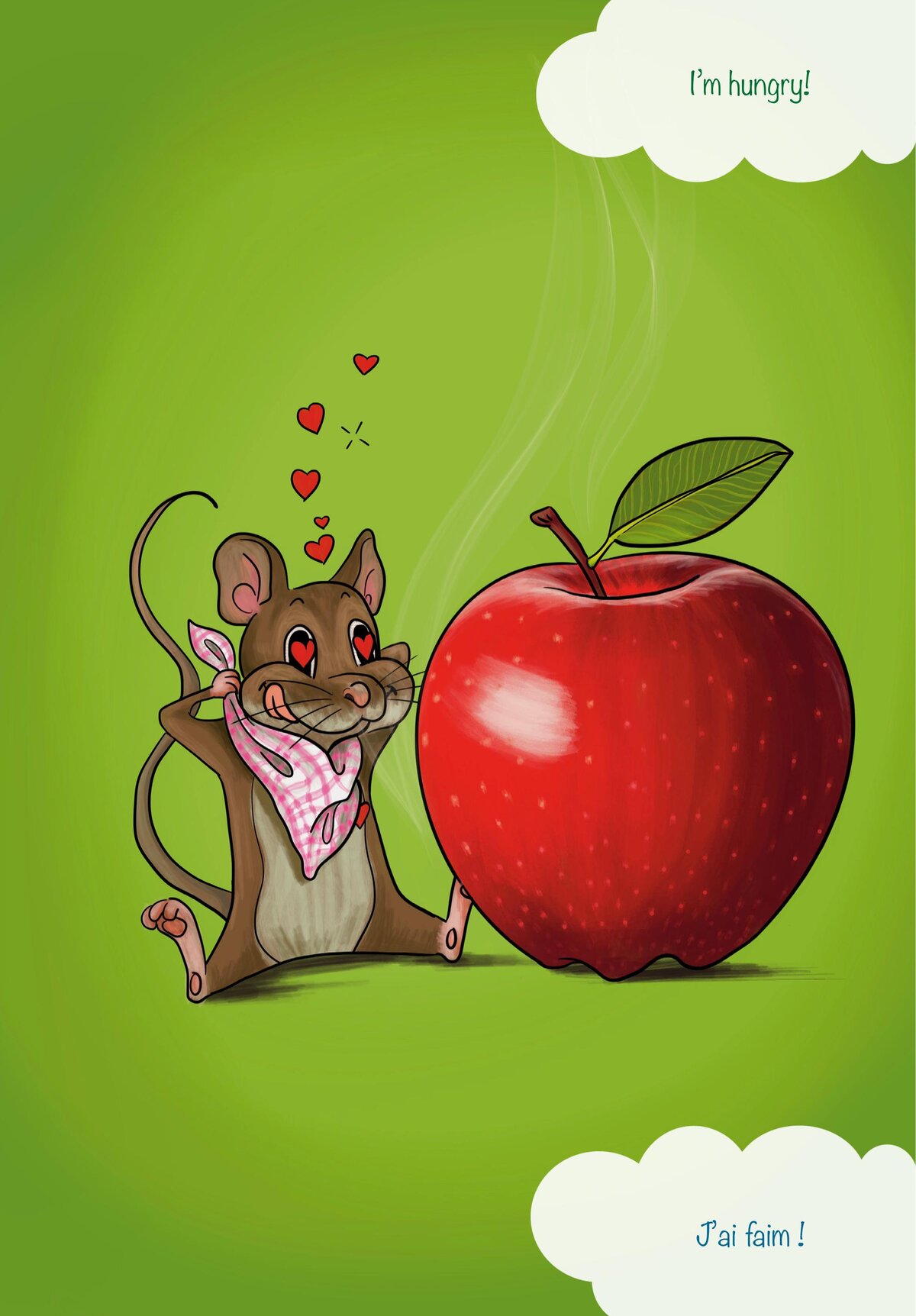Extrait de la fable Les Pommes peuvent-elles Voler ?